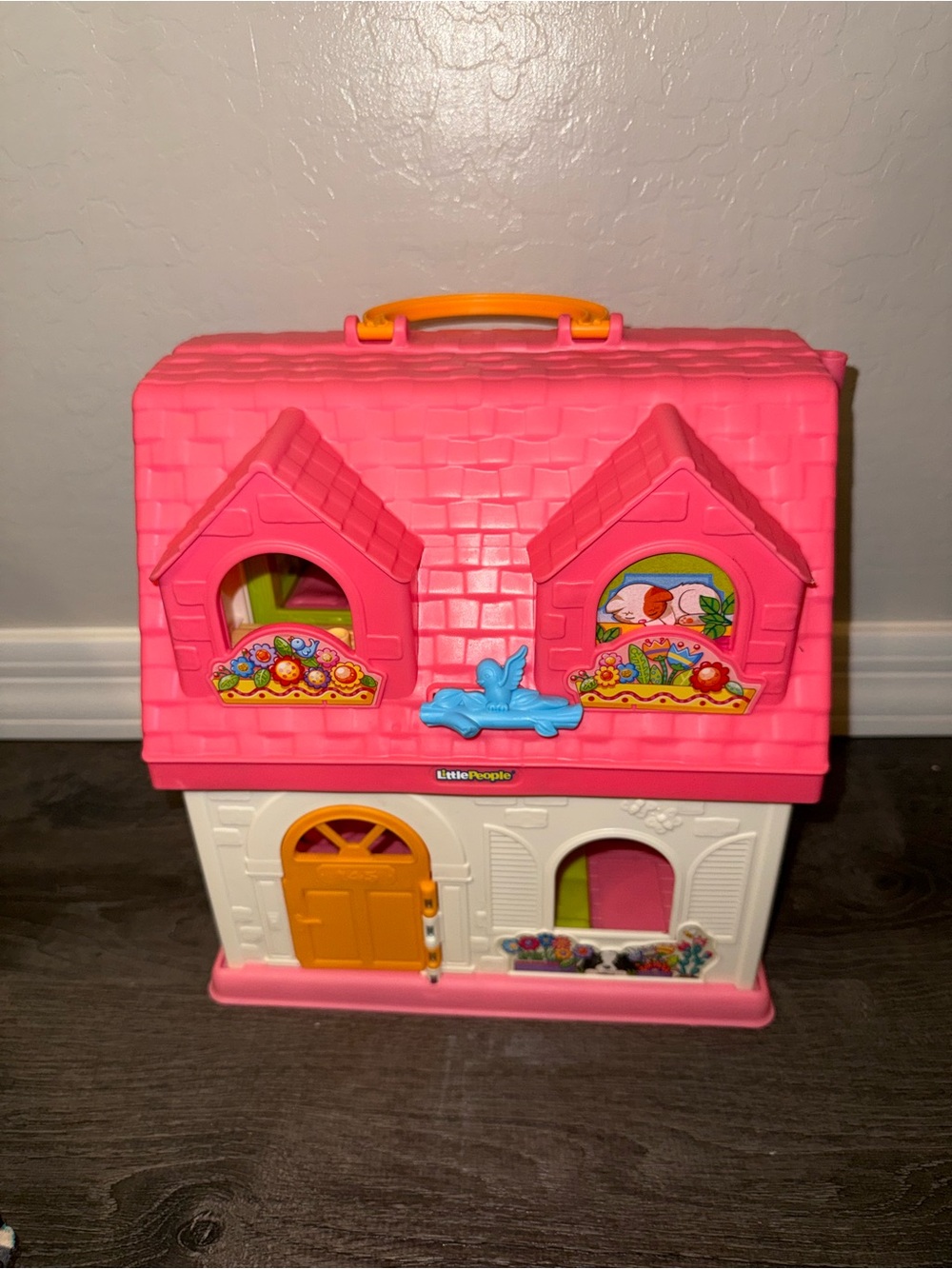 Fisher-Price Little People Toddler Toy Surprise & Sounds Home Musical Playhouse